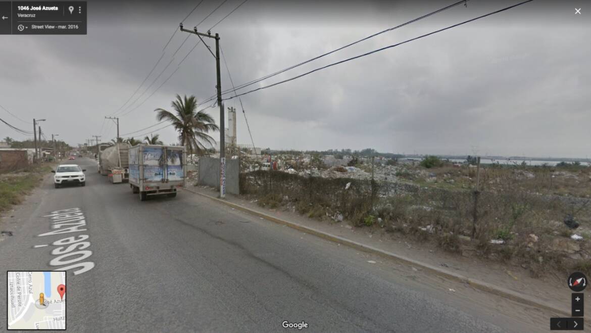 Terreno en Renta en Calle José Azueta en Col. El Coyol (Frente al Encierro), Veracruz, Ver. – 6,525 m2